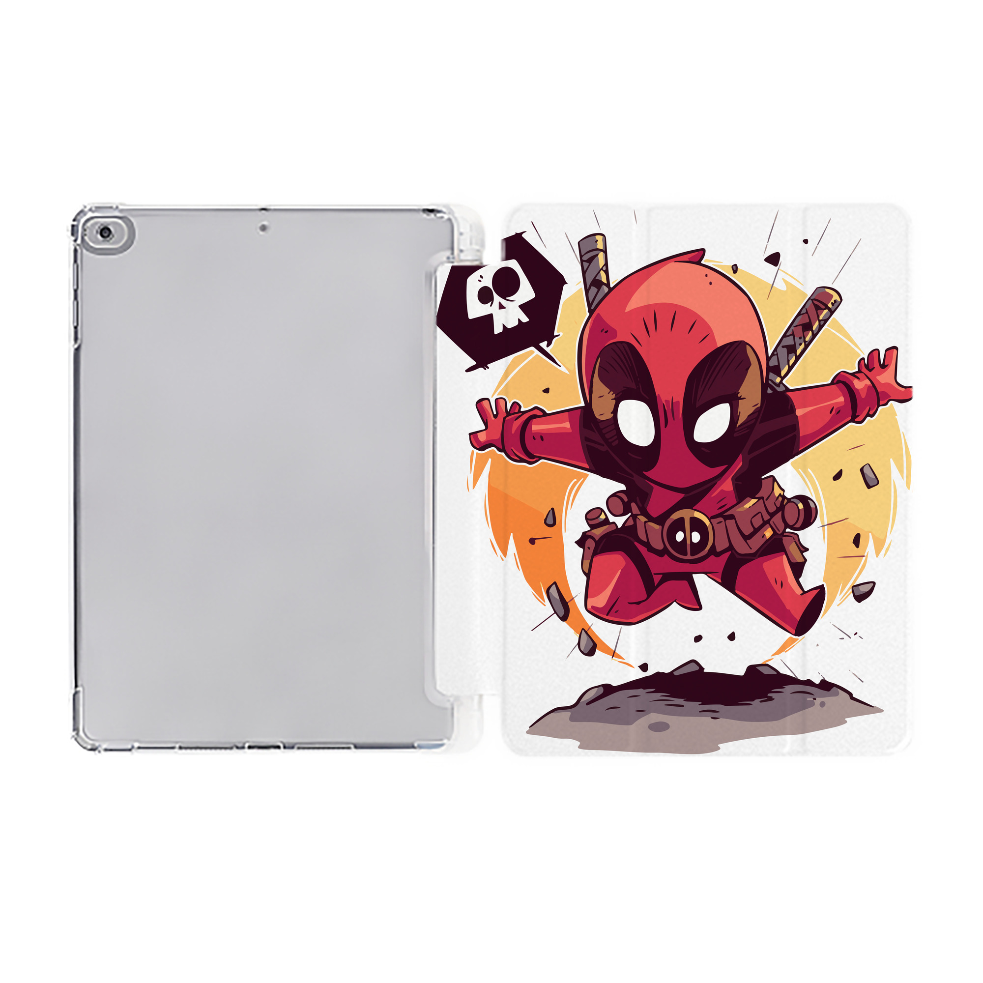 （画像用） アベンジャーズ The Avengers IPad ケース ペン収納付き 三つ折りスタンド PUレザー×シリコン 対応機種9.5/10.5/10.9インチ